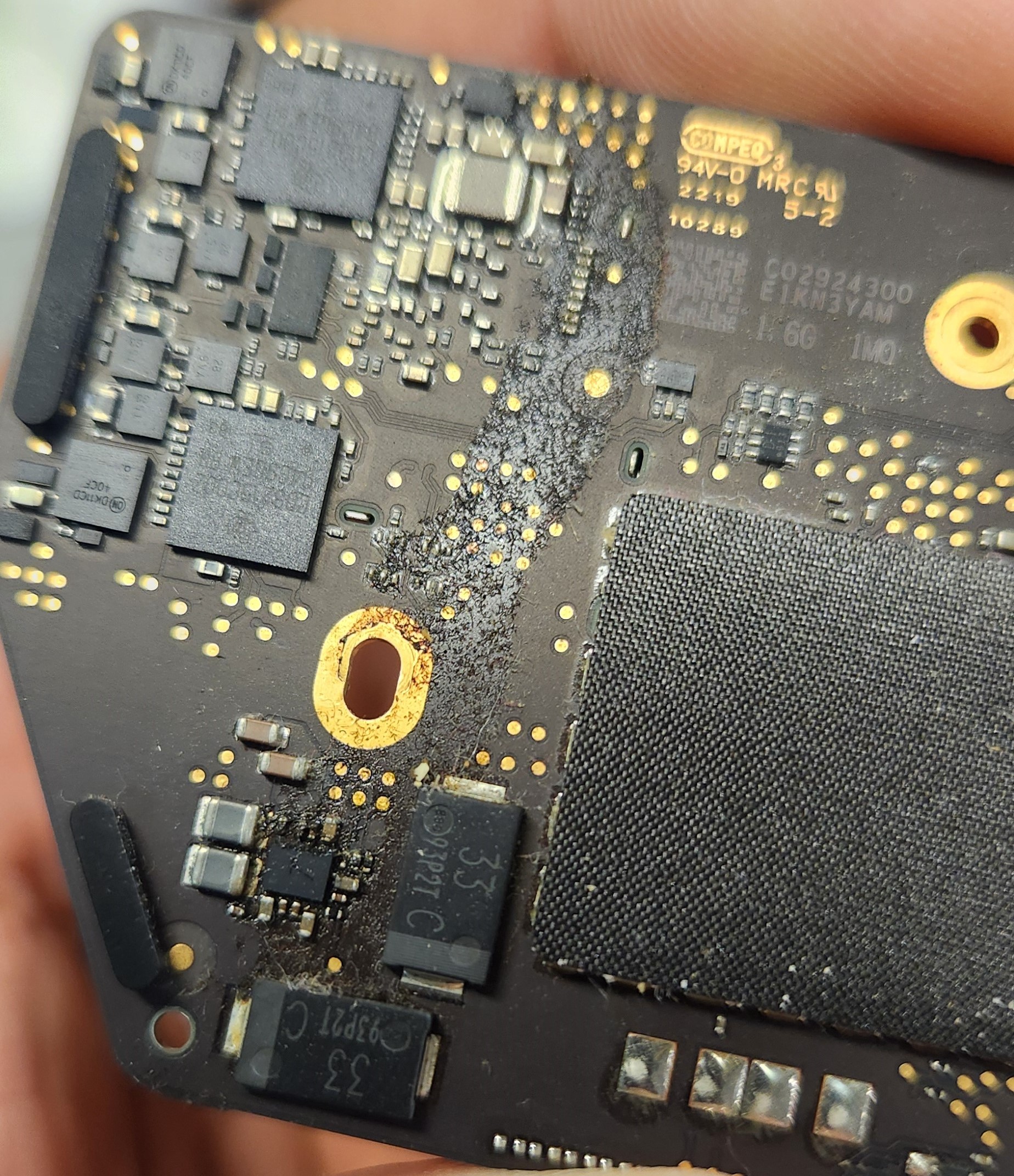 Micro soldering repair